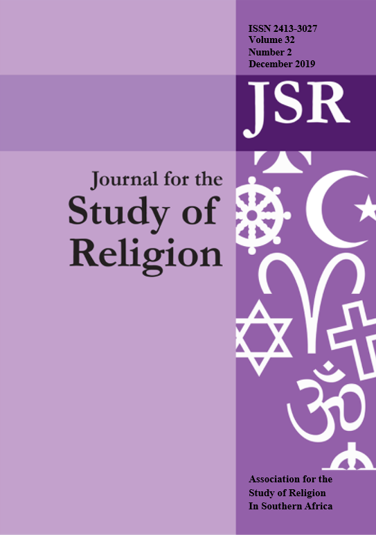 					View Vol. 32 No. 2 (2019):   Journal for the Study of Religion Vol 32 No.2, 2019
				