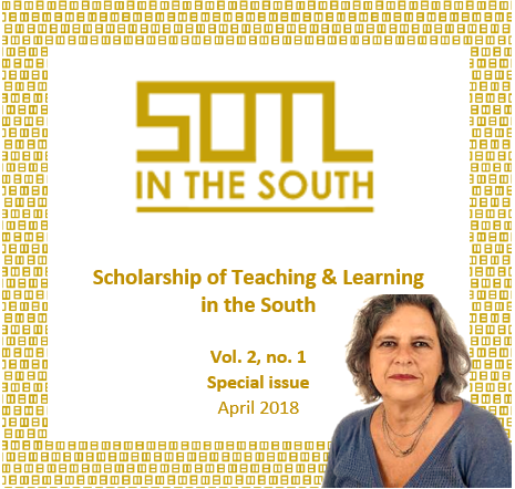 					View Vol. 2 No. 1 (2018): SOTL in the South (special issue)
				