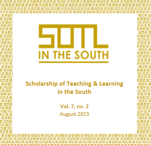 					View Vol. 7 No. 2 (2023): SOTL in the South
				