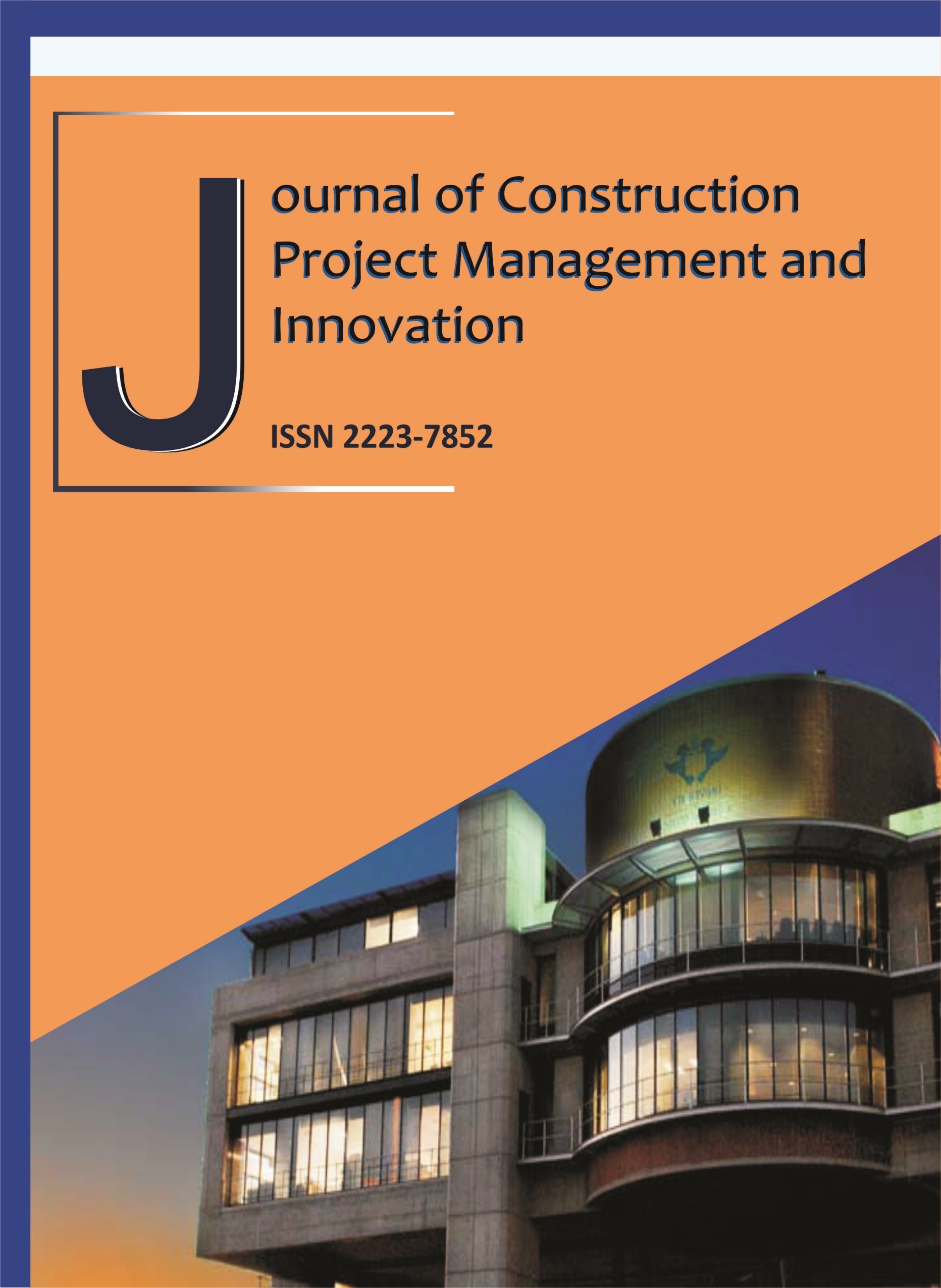 					View Vol. 9 No. 1 (2019): Journal of Construction Project Management and Innovation
				